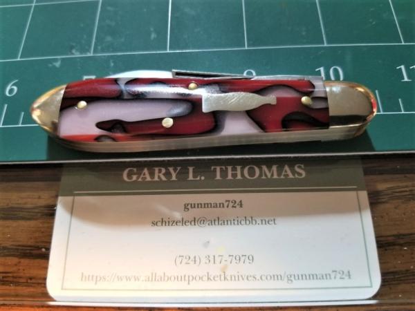 GEC / Great Eastern Cutlery #85 / Tidioute Crown Lifter Dead Skunk Acrylic