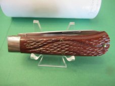 Great Eastern 2006 Tidioute Chestnut Jig Bone Scout Pattern # 73  Serial # 157 of 250