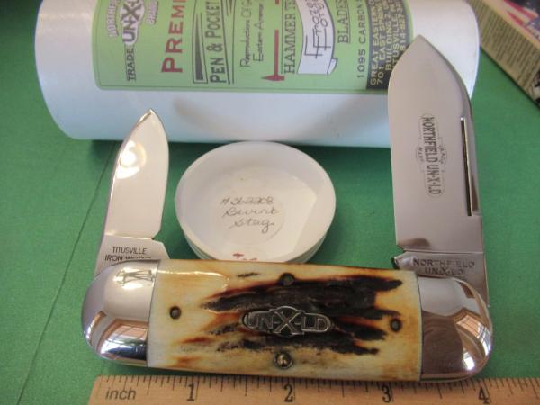 Great Eastern Northfield Burnt Stag Toe Nail Pattern # 362208