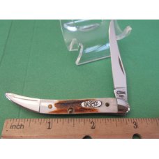 Case XX 1997 Red Stag Tiny Texas Toothpick Pattern # R510096 SS