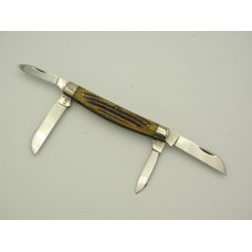 Queen Cutlery Co. #33 Congress in Winterbottom Bone: 3 1/2” closed; early 1950s,