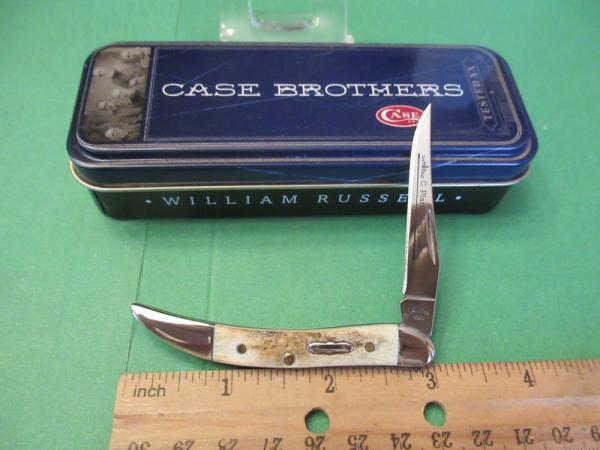 Case Bros Stag C. Platt & Sons Tiny Texas Toothpick Pattern # 510096 SS Case Bros Stag C. Platt & Sons Tiny Texas Toothpick Pattern # 510096 SS