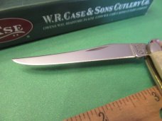 Case XX 2001 Autumn Bone Plain Shield , Tiny Texas Toothpick Pattern # 610096 SS