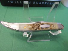 Case XX 2001 Autumn Bone Plain Shield , Tiny Texas Toothpick Pattern # 610096 SS