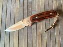BUCK ALPHA HUNTER FOLDING KNIFE, Discontinued, ATS-34, Rosewood Scales