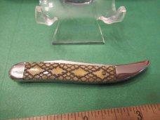 Case XX 2005  Tiny Texas Toothpick Pattern # 610096 SS