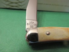 Case XX 2000 Stag Tiny Texas Toothpick Pattern # 510096 SS 