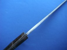 Antique Filipino Talibon/Talibong, Philippines Short Sword w/Original Matching Scabbard. 16" blade