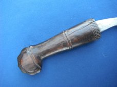 Antique Filipino Talibon/Talibong, Philippines Short Sword w/Original Matching Scabbard. 16" blade