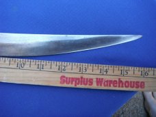 Antique Filipino Talibon/Talibong, Philippines Short Sword w/Original Matching Scabbard. 16" blade