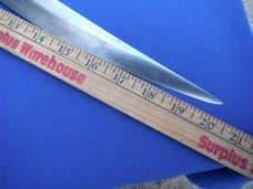 Antique Filipino Talibon/Talibong, Philippines Short Sword w/Original Matching Scabbard. 16" blade