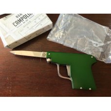 AGA Campolin Pistol Switchblade Green Handle Limited Edition of 300 from 2019