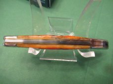 Case XX 2005 Orange Bone Scrolled Bolsters Tiny Texas Toothpick Pattern # 610096 SS