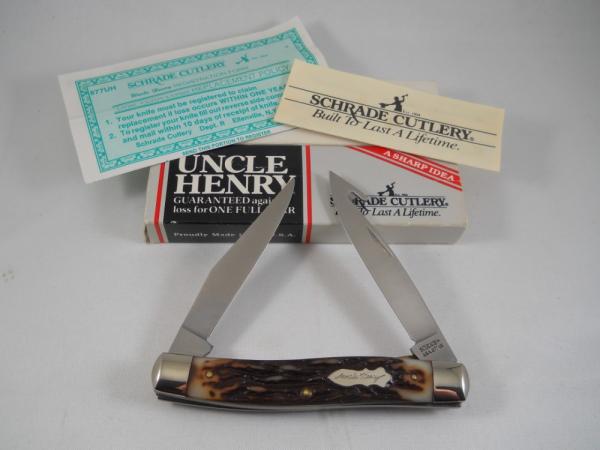 Schrade Uncle Henry 877UH USA Mint Schrade Uncle Henry 877UH USA Mint