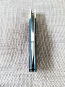K'roo Custom Lanny clip,  tusk ivory and blanket  micarta..coa/s  3.75" spacers and shield filework 
