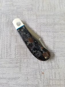 K'roo Custom Lanny clip,  tusk ivory and blanket  micarta..coa/s  3.75" spacers and shield filework 