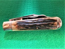 SAMBAR STAG (PREMIUM) REAT EASTERN CUTLERY NORTHFIELD #86 OIL FIELD JACK POCKET KNIFE NIT
