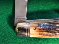  SAMBAR STAG (PREMIUM) REAT EASTERN CUTLERY NORTHFIELD #86 OIL FIELD JACK POCKET KNIFE NIT