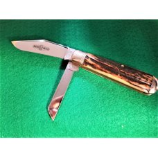 SAMBAR STAG (PREMIUM) REAT EASTERN CUTLERY NORTHFIELD #86 OIL FIELD JACK POCKET KNIFE NIT