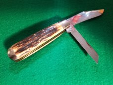  SAMBAR STAG (PREMIUM) REAT EASTERN CUTLERY NORTHFIELD #86 OIL FIELD JACK POCKET KNIFE NIT