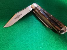  SAMBAR STAG (PREMIUM) REAT EASTERN CUTLERY NORTHFIELD #86 OIL FIELD JACK POCKET KNIFE NIT