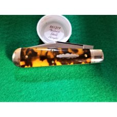 TORTOISE SHELL GREAT EASTERN CUTLERY NORTHFIELD #86 OIL FIELD JACK POCKET KNIFE NIT