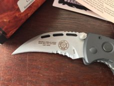 Masters Of Defense (MOD) Lady Hawk Automatic Knife with Box, Sheath & Papers 