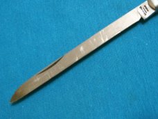 VINTAGE TIC STAINLESS JAPAN MELON TESTER FRUIT FOLDING JACK POCKET KNIFE KNIVES OLD