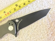 Kershaw Zing (1735TGRNCKT) Black Tanto Blade, Green G10 Handle, Discontinued, R J Martin Design, New