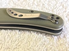 Kershaw Zing (1735TGRNCKT) Black Tanto Blade, Green G10 Handle, Discontinued, R J Martin Design, New