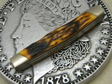 Camillus New York USA Delrin 19 Slant Bolsters Muskrat Knife