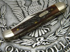 Case XX USA 2 Dot (1998) NKCA Youth Knife Bone 62109X  SS Baby Copperhead