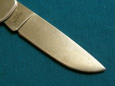 BARLOW FARMERS CO-OP OIL AD ADVERTISING PEN JACK FOLDING POCKET KNIFE KNIVES OLD