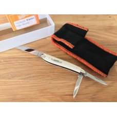 Marbles MSA Whittler Knife, White Micarta Handle, USA Made In 2001, New