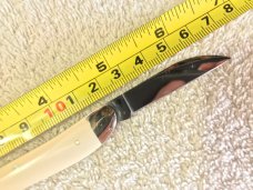 Marbles MSA Whittler Knife, White Micarta Handle, USA Made In 2001, New 