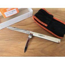 Marbles MSA Doctors Knife, White Micarta Handle, USA Made In 2001, New