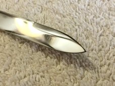 Marbles MSA Doctors Knife, White Micarta Handle, USA Made In 2001, New 
