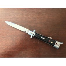 Vintage 1960's Bargeon Stiletto With Bail, 8 1/2 Inch, Red Dot Safety, Used