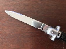 Vintage 1960's Bargeon Stiletto With Bail, 8 1/2 Inch, Red Dot Safety, Used  