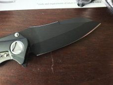 Microtech Mini Matrix, Black Plain Edge Blade, Hard To Find Original Release, Light Use 