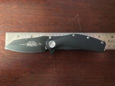 Microtech Mini Matrix, Black Plain Edge Blade, Hard To Find Original Release, Light Use 