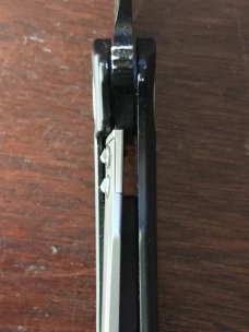 Microtech Mini Matrix, Black Plain Edge Blade, Hard To Find Original Release, Light Use 