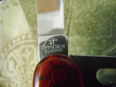 Victorinox Officer Suisse 8 Blades Custom Scales.