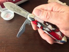 Great Eastern Cutlery Tidioute #852221CL Crown Lifter, Dead Skunk Acrylic Handle, New (GEC 85) 