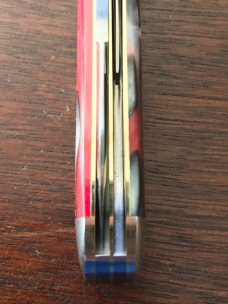 Great Eastern Cutlery Tidioute #852221CL Crown Lifter, Dead Skunk Acrylic Handle, New (GEC 85) 