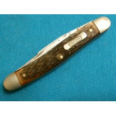 VINTAGE SCHRADE WALDEN NY USA 855 CRAFTSMAN STOCKMAN JACK PEN FOLDING POCKET KNIFE KNIVES OLD