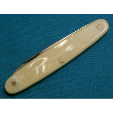 VINTAGE R HERDER SOLINGEN ROSTFRI EQUAL END CIGAR PEN JACK 2 BLADE FOLDING POCKET KNIFE KNIVES OLD