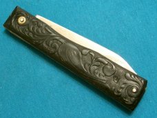 VINTAGE PAVLOVO USSR HUNTING SKINNING FOLDING POCKET JACK SURVIVAL BIG LARGE KNIFE KNIVES OLD