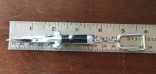 Hex Miniature Switchblade Pen Keychain, Cactus Bolsters, Light Use 