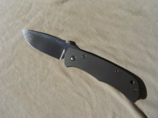 Handmade W.R. Clark Custom Folding Knife 4" ATS-34 blade